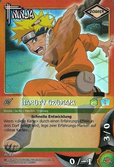 Cartes Naruto Série 03 - Naruto Uzumaki