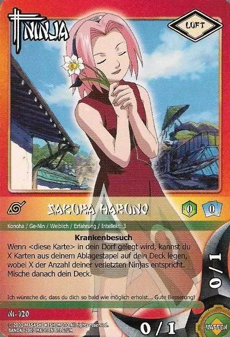 Cartes Naruto Série 03 - Puissances Cachées - Sakura Haruno