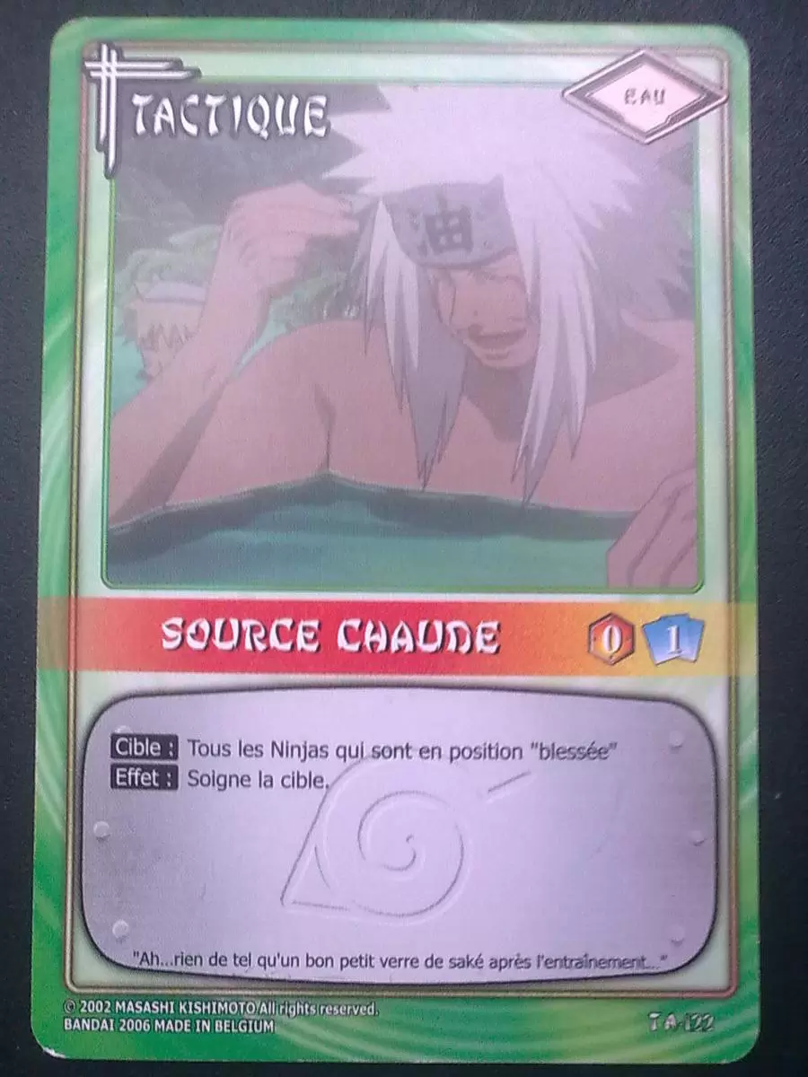Cartes Naruto Série 03 - Source Chaude