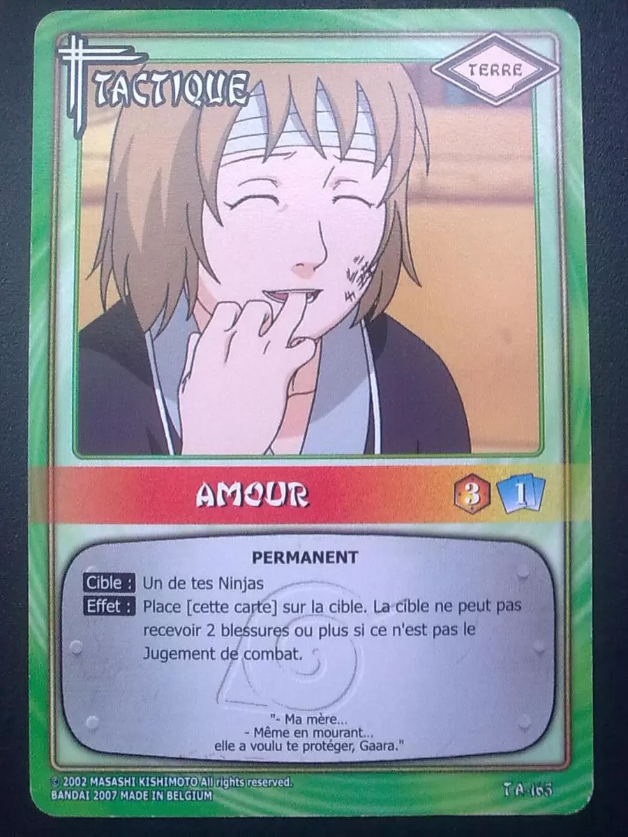 Cartes Naruto Série 04 - Amour