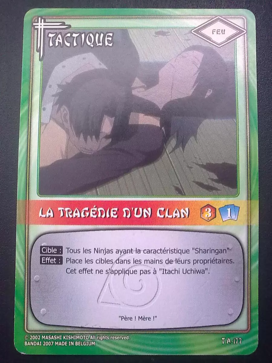 Cartes Naruto Série 04 - La Tragédie D\'un Clan