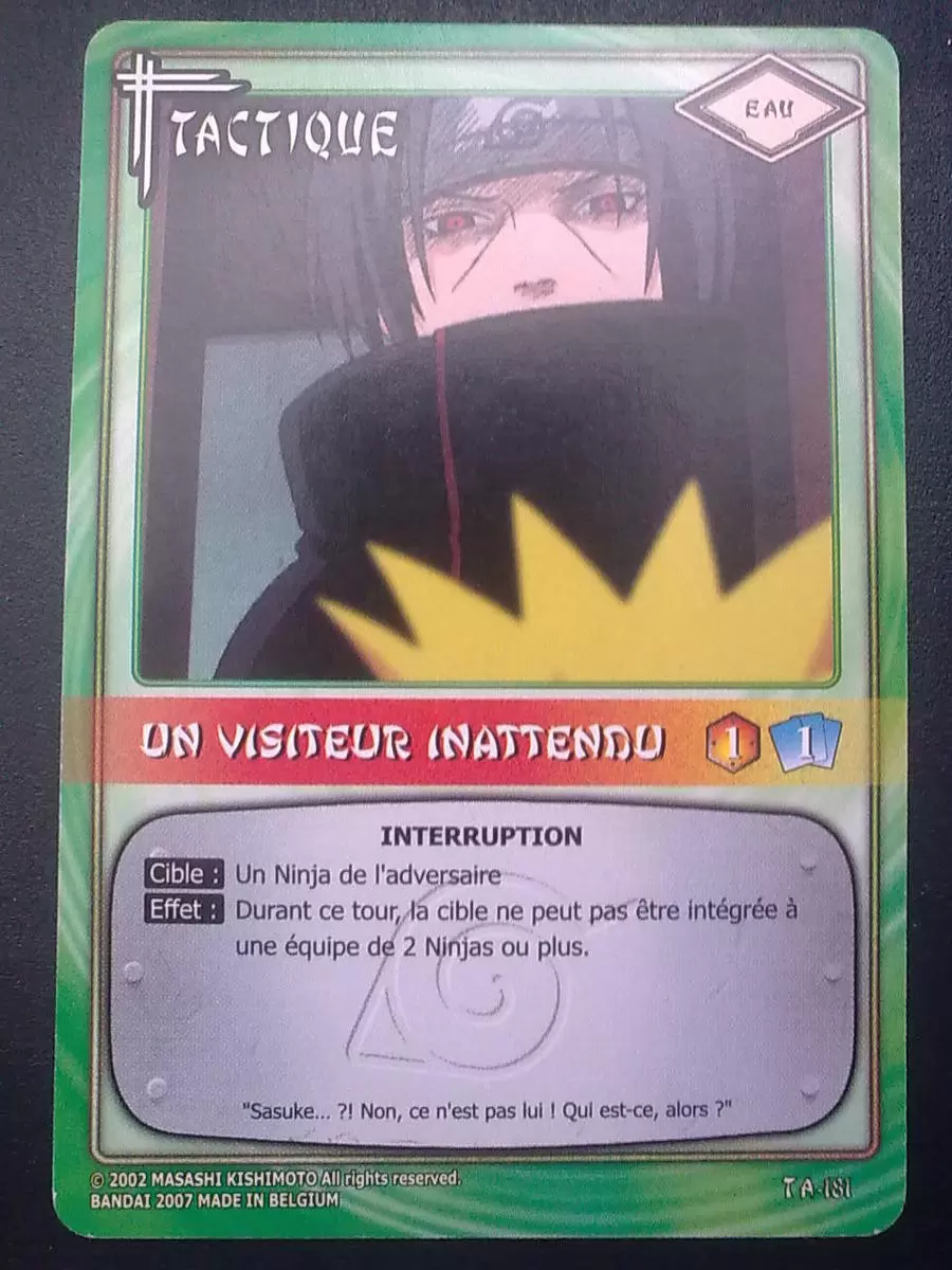Cartes Naruto Série 04 - Un visiteur inattendu