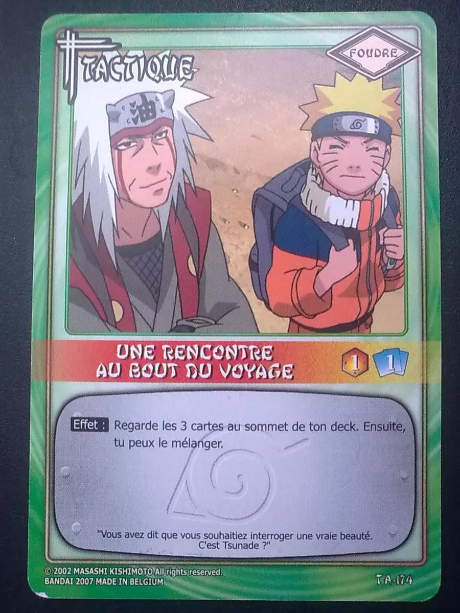 Cartes Naruto Série 04 - Une Rencontre Au Bout Du Voyage