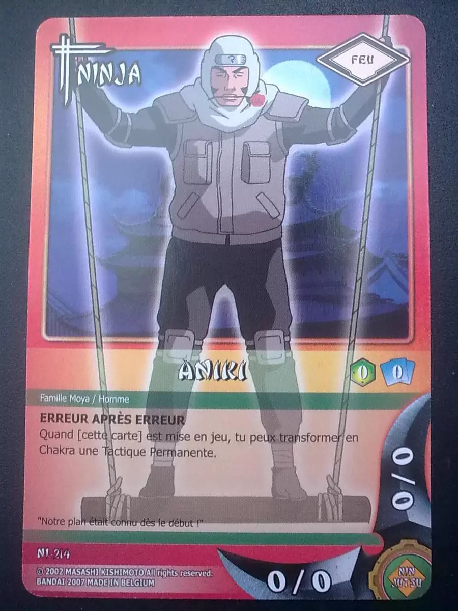 Cartes Naruto Série 05 - Un Nouveau Départ - Aniki