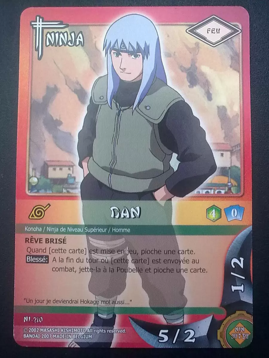 Dan - Cartes Naruto Série 05 NI-210