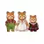 Calico Critters (USA, Canada) - NewRed Panda Family
