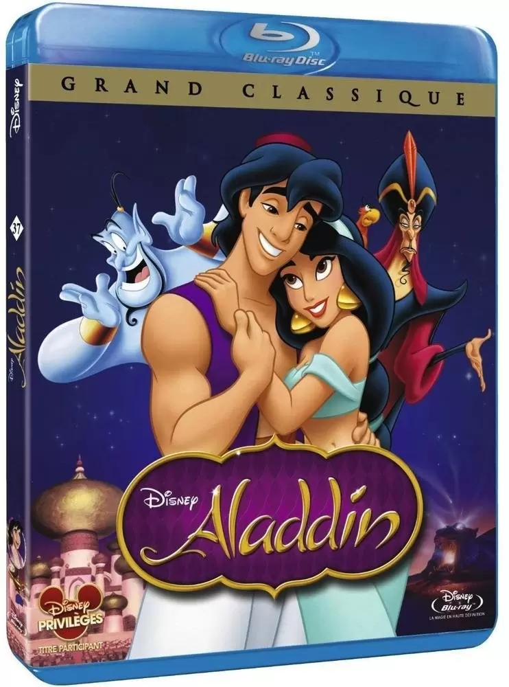Les grands classiques de Disney en Blu-Ray - Aladdin