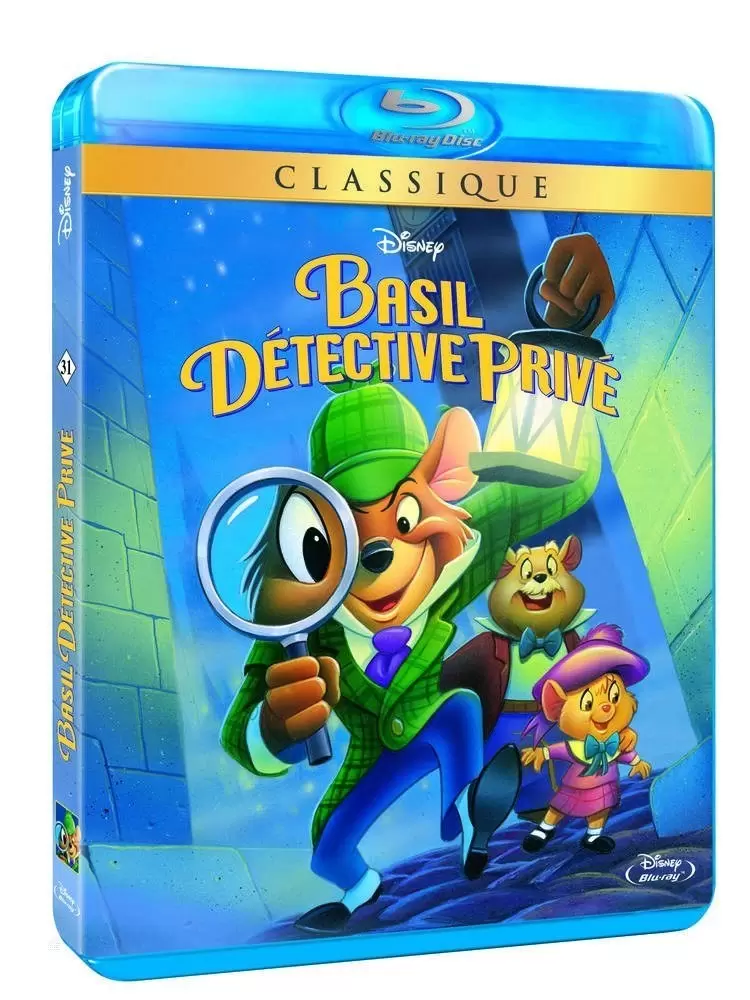 Les grands classiques de Disney en Blu-Ray - Basil, détective privé