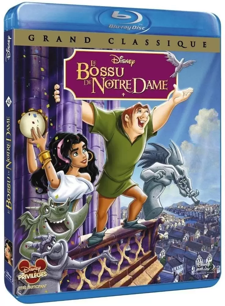 Les grands classiques de Disney en Blu-Ray - Le Bossu de Notre-Dame