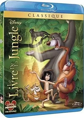 Les grands classiques de Disney en Blu-Ray - Le Livre de la Jungle