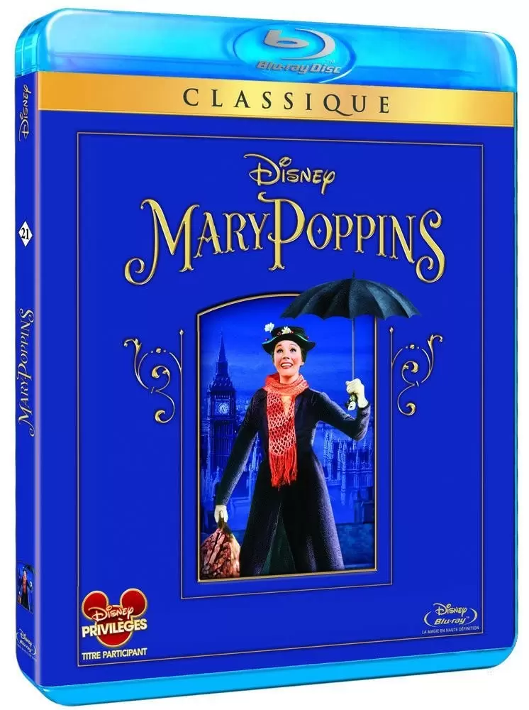 Les grands classiques de Disney en Blu-Ray - Mary Poppins