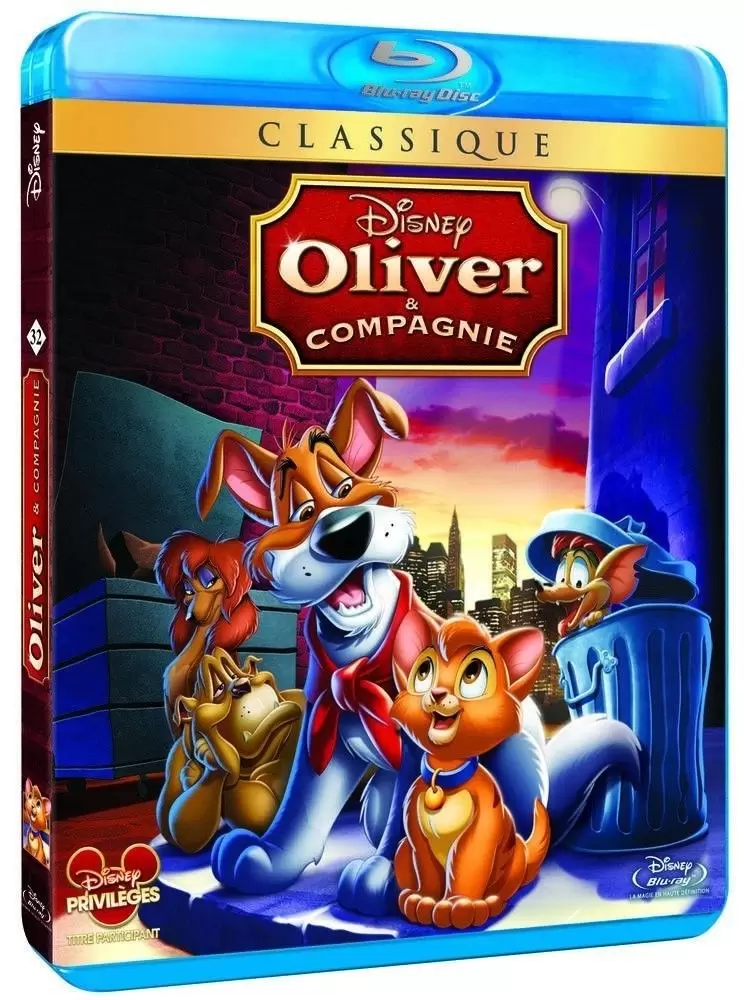 Les grands classiques de Disney en Blu-Ray - Oliver & Compagnie