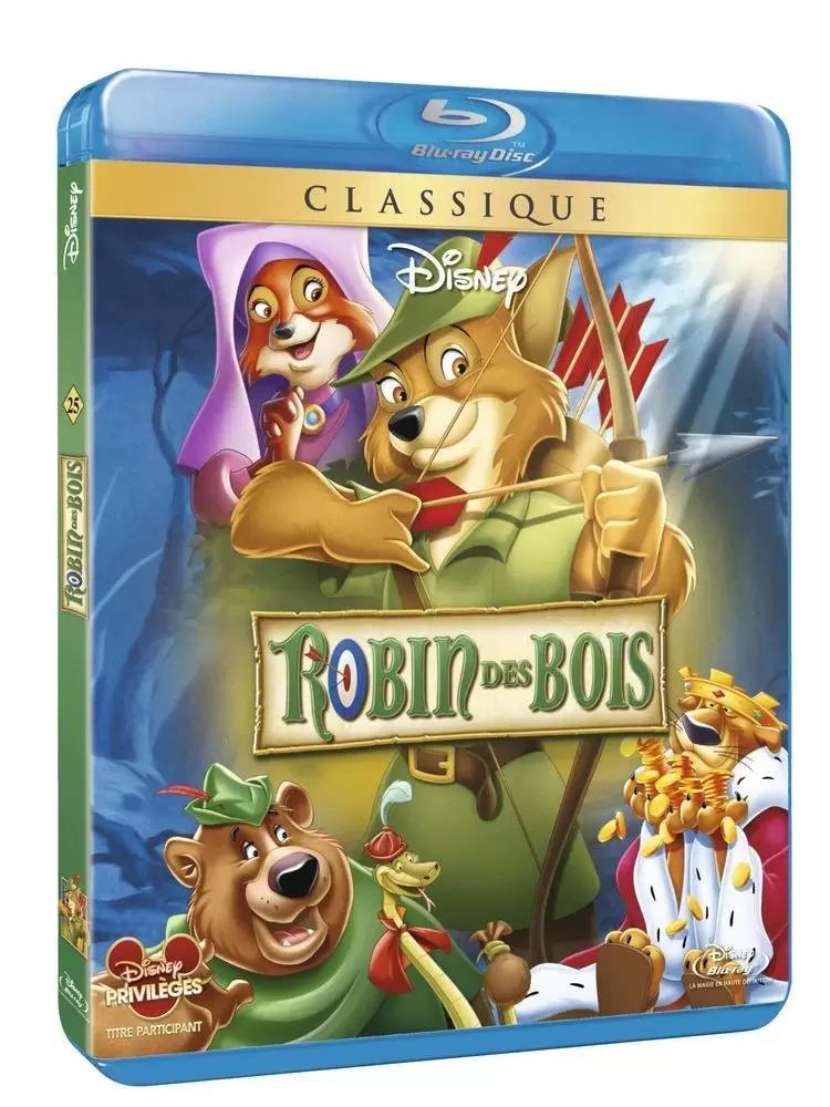 Les grands classiques de Disney en Blu-Ray - Robin des Bois