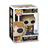 Kurt Cobain with Sunglasses