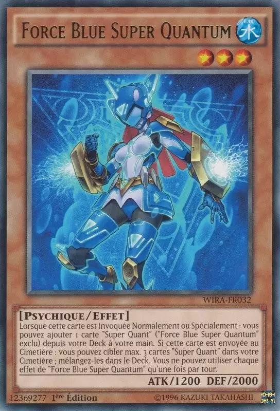 Les Aventuriers Ailés WIRA - Force Blue Super Quantum