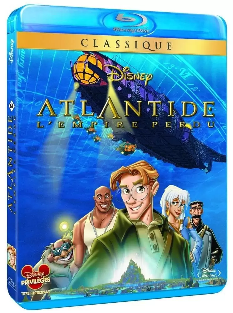 Les grands classiques de Disney en Blu-Ray - Atlantide, l\'empire perdu