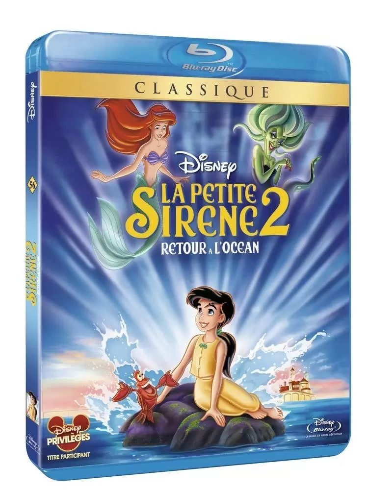 Les grands classiques de Disney en Blu-Ray - La Petite Sirène 2 : Retour à l\'océan