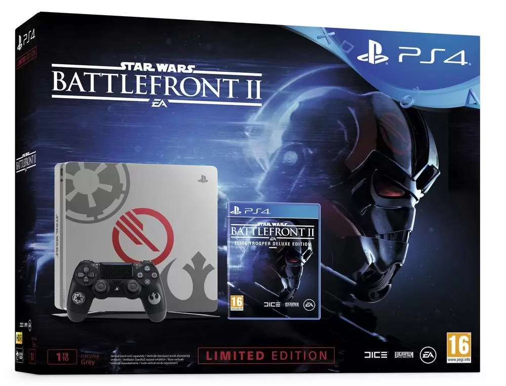 Matériel PS4 - PlayStation 4 Star Wars Battlefront II Limited Edition