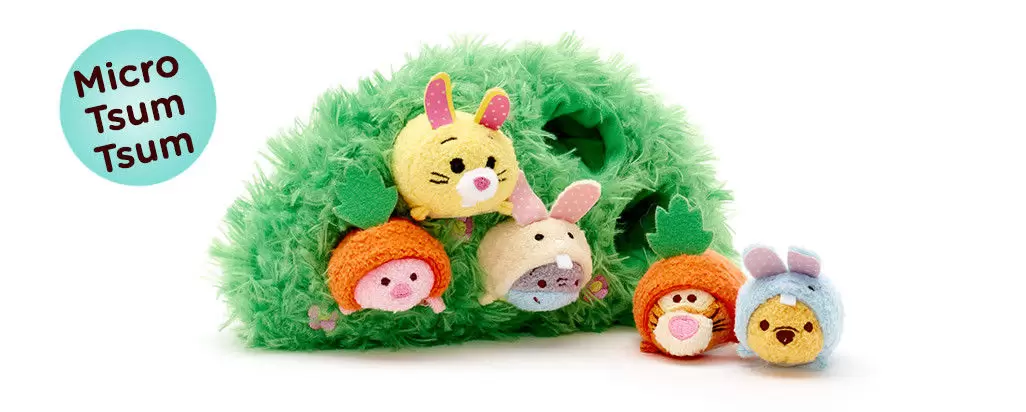 Tsum Tsum Plush Bag And Box Sets - Winnie the Pooh Easter Micro Set 2018