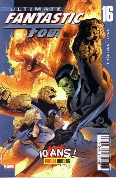 Ultimate Fantastic Four - Président Thor
