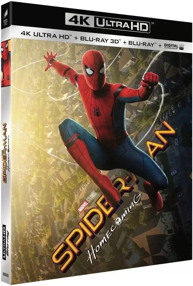 Films MARVEL - Spider-man : Homecoming [4K Ultra HD]