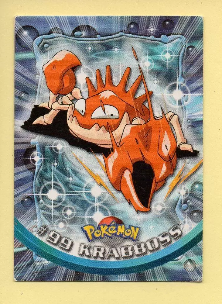 Pokémon Cartes Topps - Krabboss