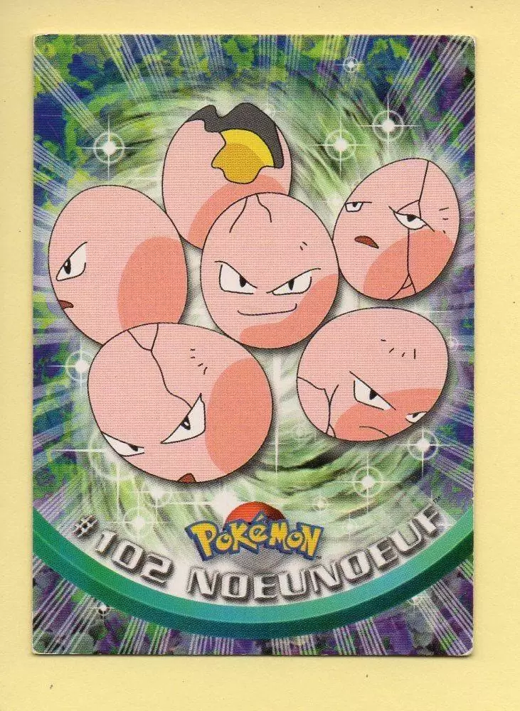 Pokémon Cartes Topps - Noeunoeuf