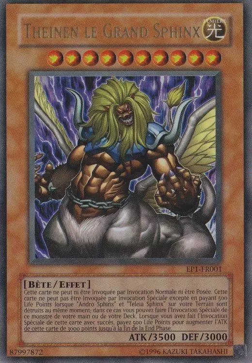 Pack Exclusif EP1 - Theinen le Grand Sphinx