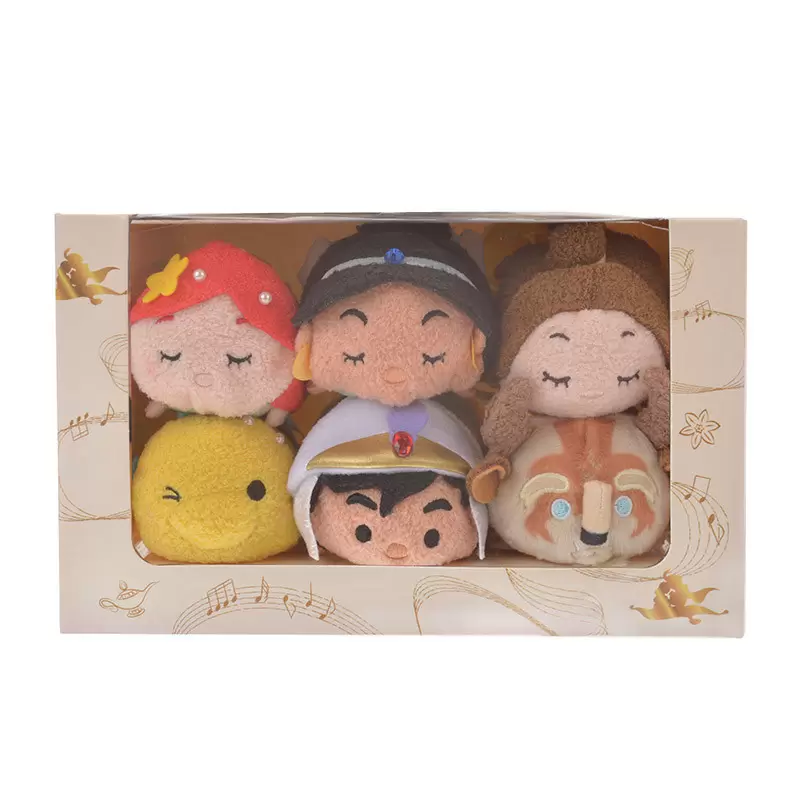 Tsum Tsum Plush Bag And Box Sets - Princesse Set