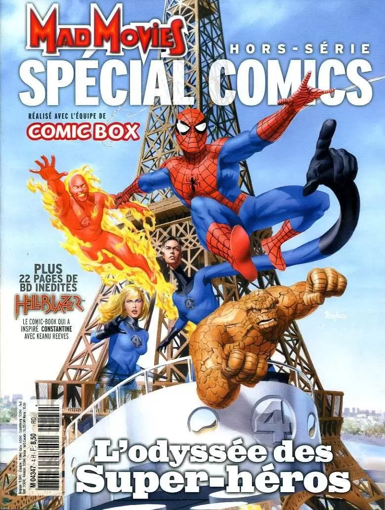 Mad Movies - Hors-série - Mad Movies Spécial Comics : L\'odyssée des Super-héros