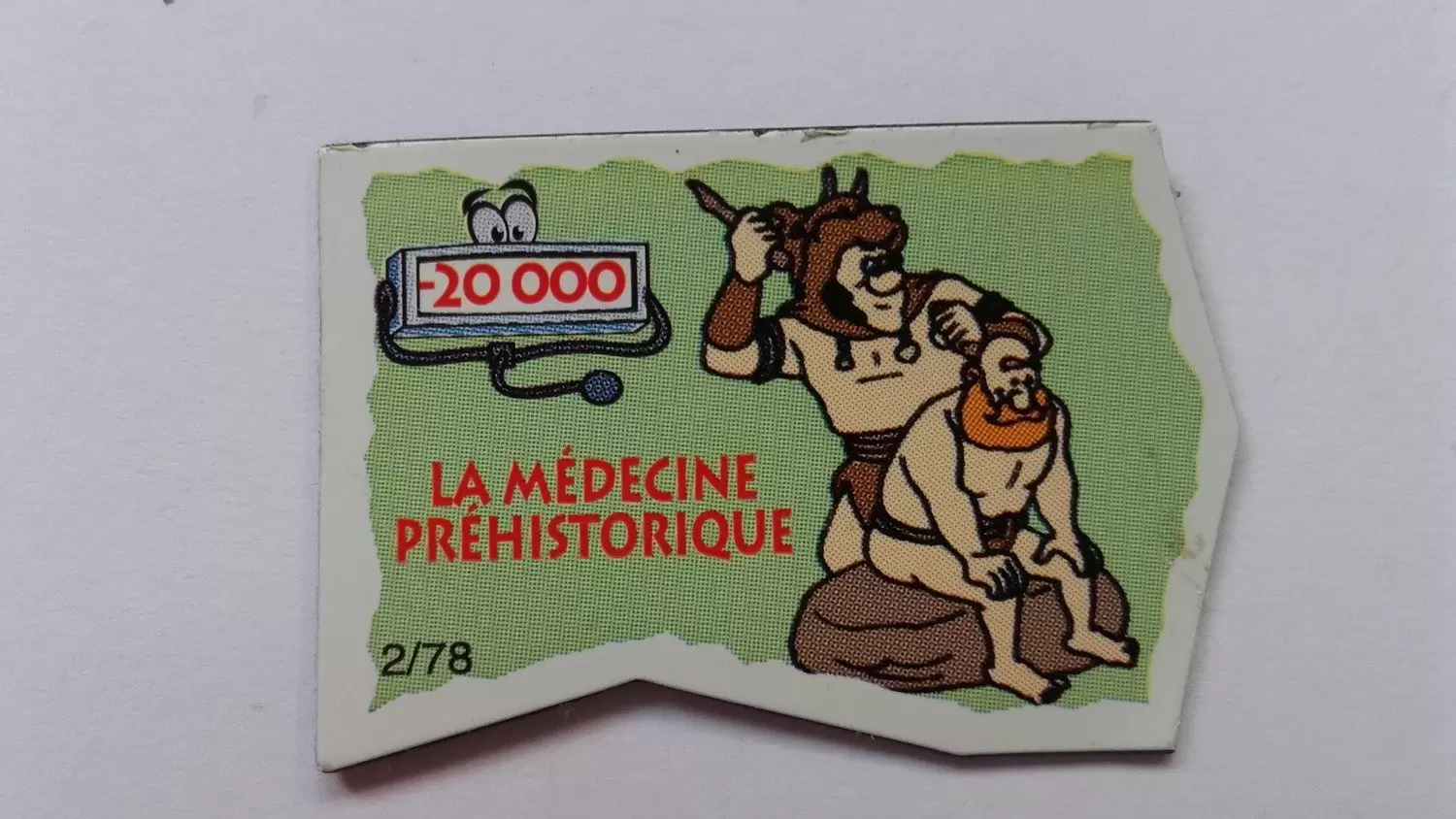Magnets Le Gaulois - Il était une fois Les Découvreurs - La Mèdecine Préhistorique