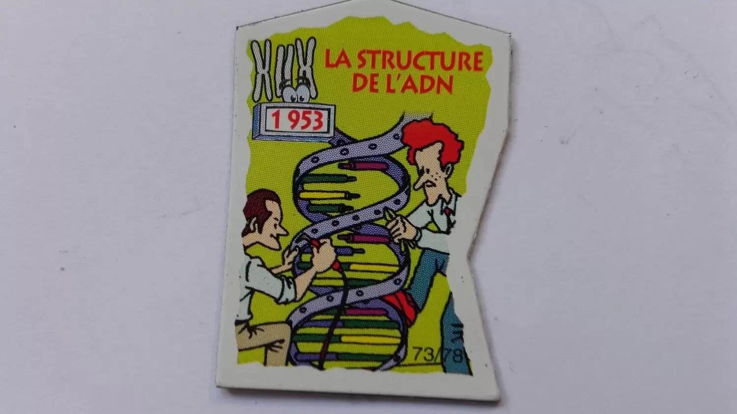 Magnets Le Gaulois - Il était une fois Les Découvreurs - La Structure de l\'ADN