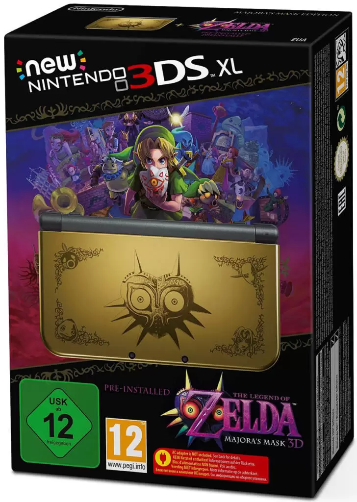 Matériel Nintendo 3DS - New 3DS XL Zelda Majora\'s Mask