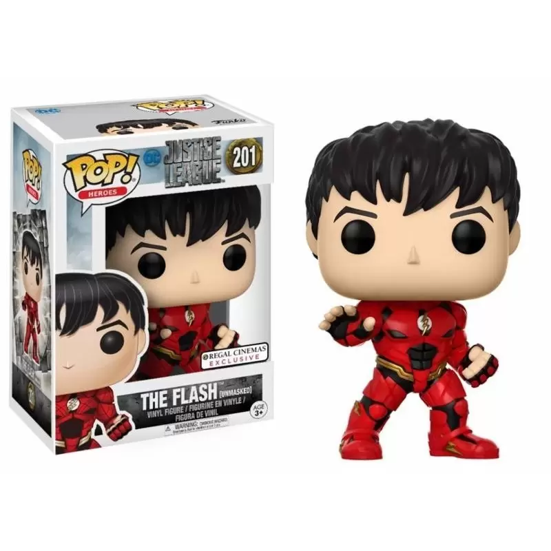 POP! Heroes - Justice League - The Flash Unmasked