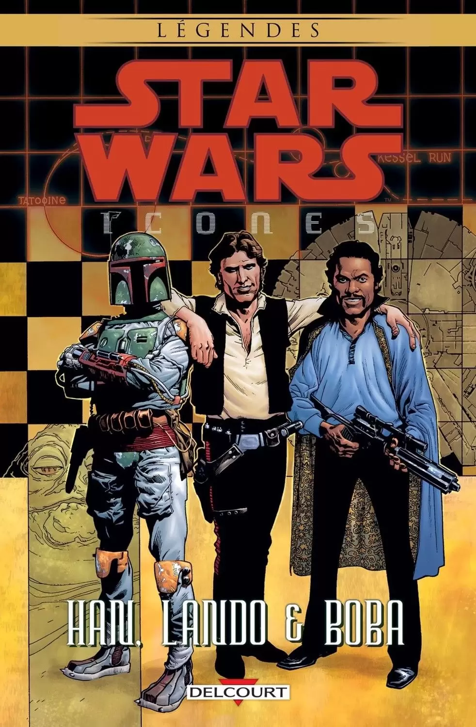 Star Wars - Icones - Han, Lando & Boba
