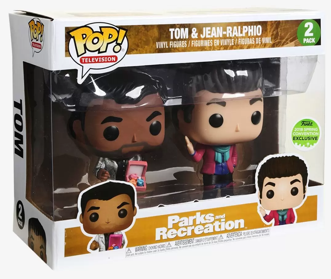 POP! Television - Parks And Recreation - Tom & Jean-Ralphio 2 Pack