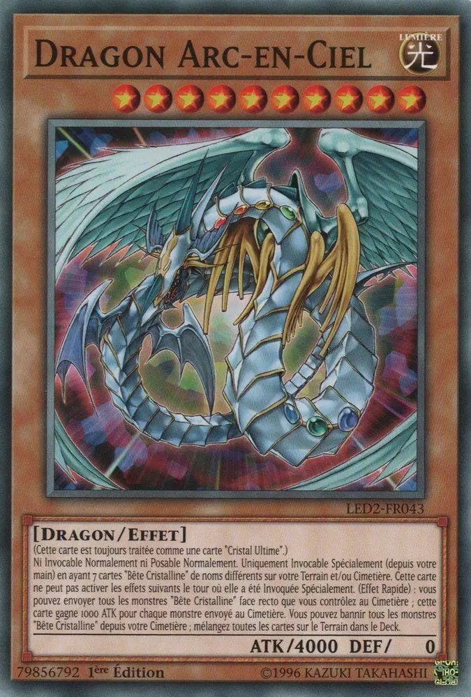 Les Duellistes Légendaires : L\'Ancien Millénaire LED2 - Dragon Arc-en-Ciel