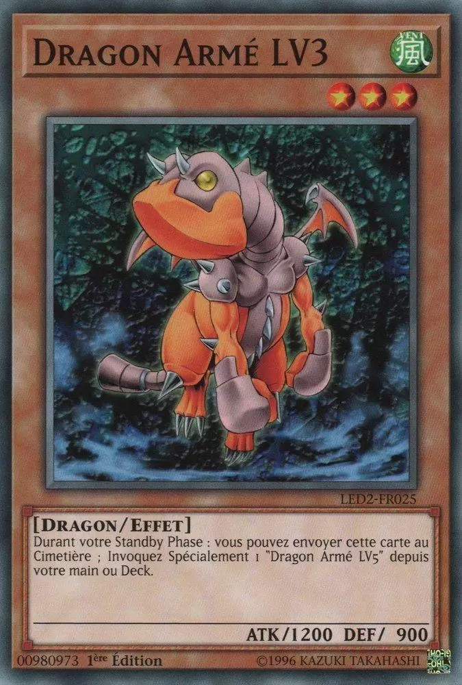 Les Duellistes Légendaires : L\'Ancien Millénaire LED2 - Dragon Armé LV3