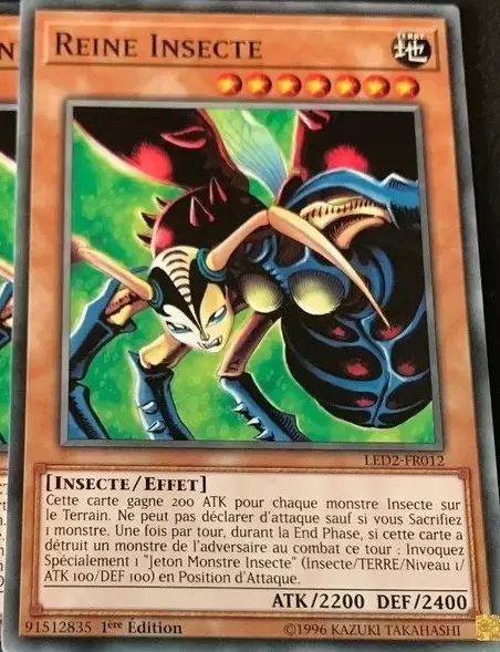 Les Duellistes Légendaires : L\'Ancien Millénaire LED2 - Reine Insecte