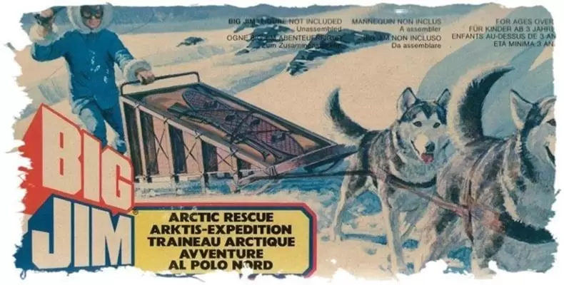 Véhicules et accessoires Big Jim - Artic Rescue (Sled)