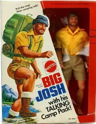 Figurines Big Jim - Big Josh with Talking Camp Pack