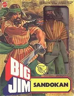 Big Jim Action Figures - Captain Flint / Sandokan