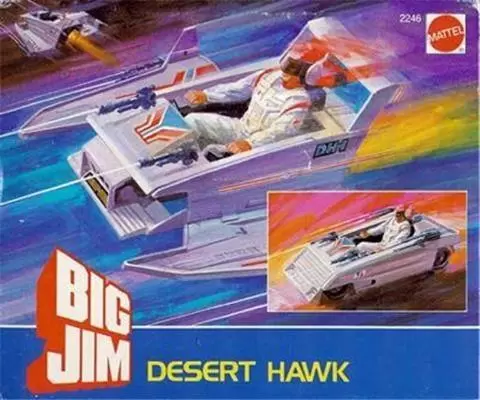 Big Jim Vehicles & accessories - Desert Hawk (1986)