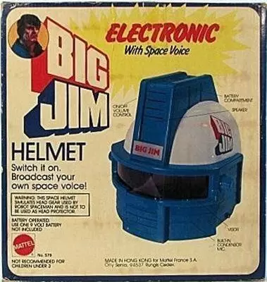 Big Jim Vehicles & accessories - Electronic Helmet with Space Voice