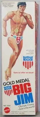 Big Jim Action Figures - Gold Medal Big Jim - US Olympic Champ