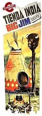 Véhicules et accessoires Big Jim - Indian Tent (1975 )