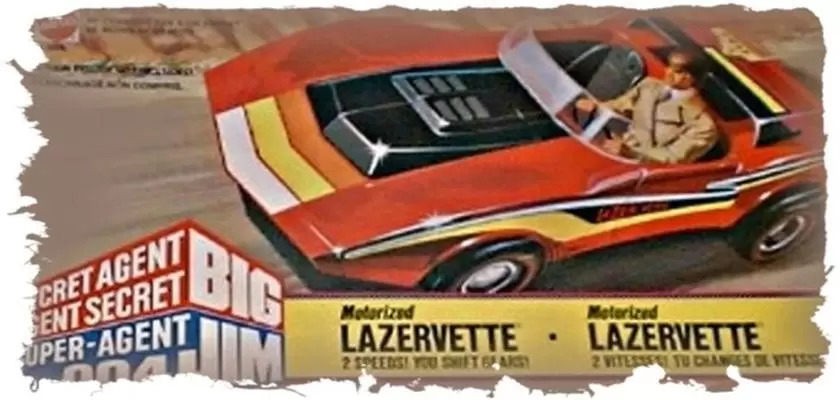 Véhicules et accessoires Big Jim - Lazervette  (1979)