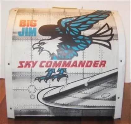 Big Jim Vehicles & accessories - Sky Commander Jet Playset / Carry-Case