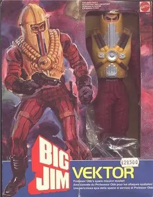 Big Jim Action Figures - Vektor (1984 )
