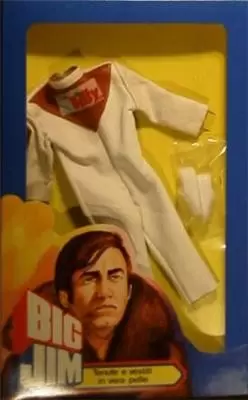 Big Jim Suits - White Lab Overalls (Italian, Leather)